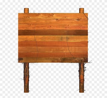 Wood - Wooden Sign Board Png