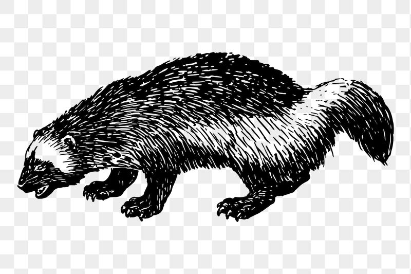 Woodchuck png sticker, vintage animal | Free PNG - rawpixel