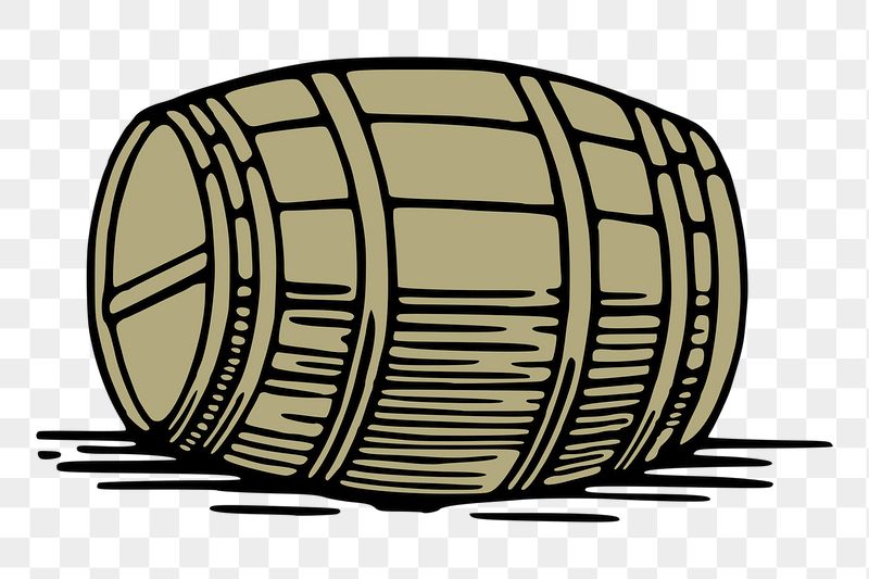 Wooden barrel png sticker, transparent | Free PNG - rawpixel