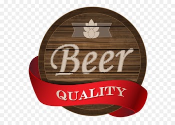 Wooden beer beer label 
