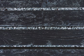 Wooden bench closeup