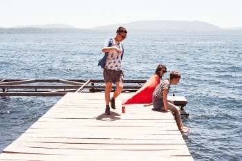 Wooden Boarded Pier Dock