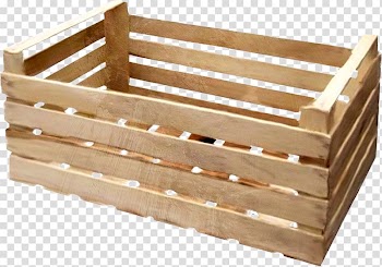 Wooden box transparent background PNG clipart