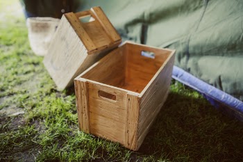 Wooden boxes