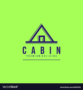wooden cabin or cottage or log or lodge modern