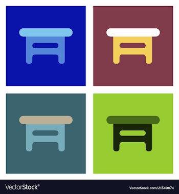 Wooden chair isolated vector image