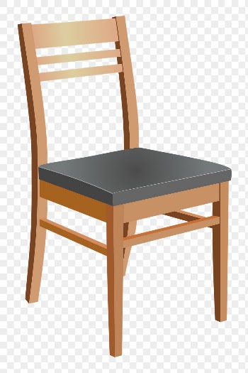 Wooden chair png sticker, transparent | Free PNG - rawpixel