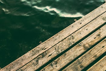 Wooden Dock on Body of Water