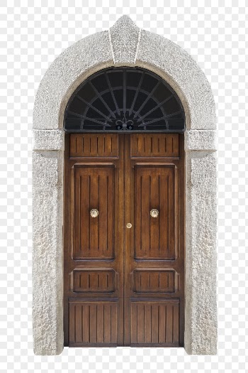 Wooden door png clipart, barrel | Free PNG - rawpixel