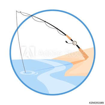 Wooden fishing rod