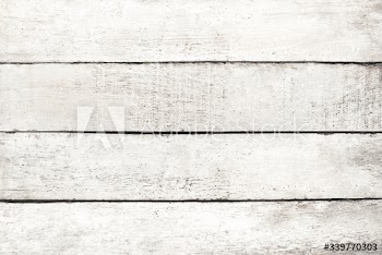 Wooden floor painted white
