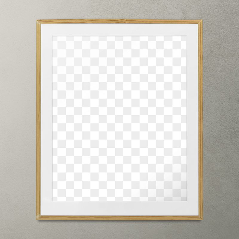 Wooden frame png mockup, home | Free PNG Mockup - rawpixel