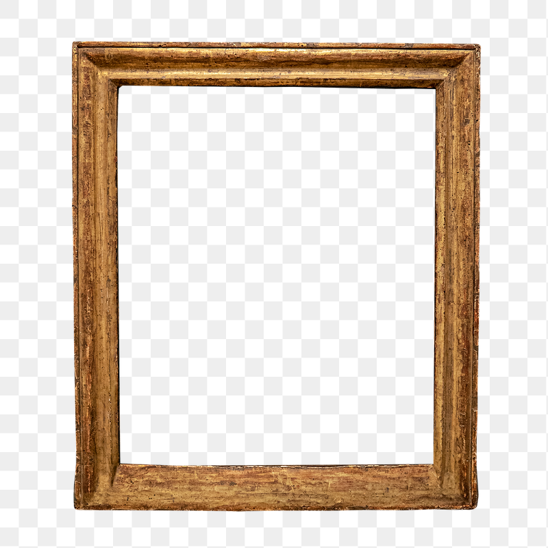 Wooden frame png sticker, transparent | Free PNG - rawpixel