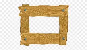 Wooden Frame * - Wood Frame Clipart