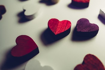 Wooden hearts