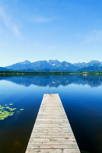 Wooden Lake Dock