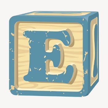 Wooden letter block clipart, kid | Free PSD - rawpixel