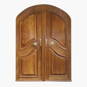 Wooden panel door clipart, vintage | Free PSD - rawpixel