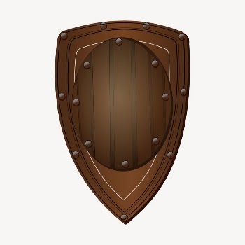 Wooden shield frame clipart, decoration | Free Photo - rawpixel