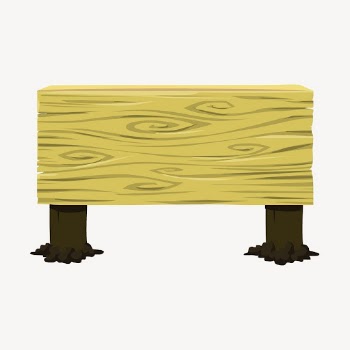 Wooden sign illustration. Free public | Free Photo - rawpixel