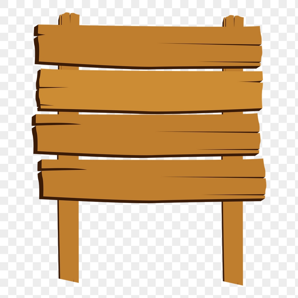 Wooden sign png sticker, brown | Free PNG - rawpixel
