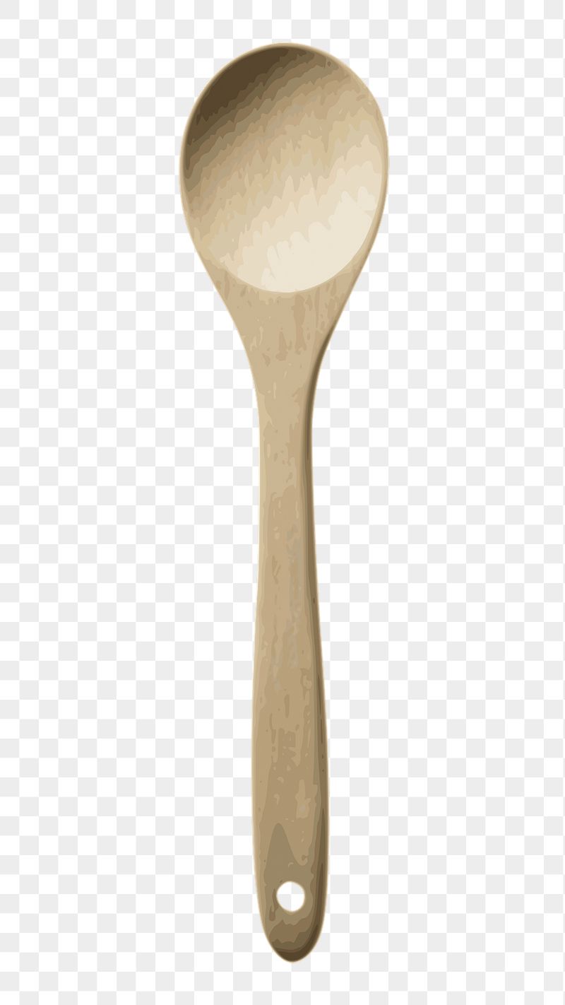 Wooden spoon png sticker, kitchenware | Free PNG - rawpixel