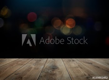 Wooden table product background