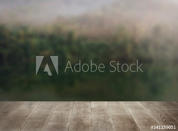 Wooden table product background