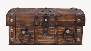 Wooden trunk, vintage object isolated | Free Photo - rawpixel