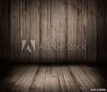 Wooden wall and floor