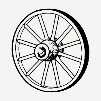 Wooden wheel  drawing, vintage | Free PSD - rawpixel