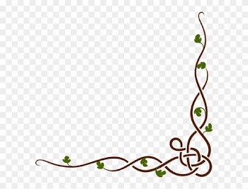 Woodland Border Clip Art At Clker Com Vector Online - Vine Border Clipart