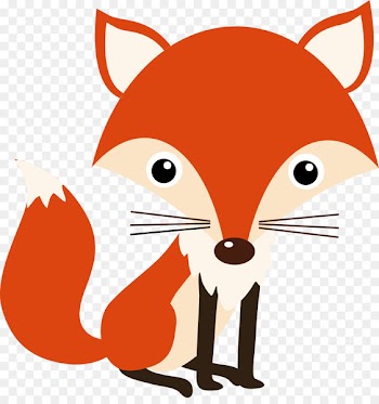 Woodland Nursery Idea Baby shower Animal - Fox vector 