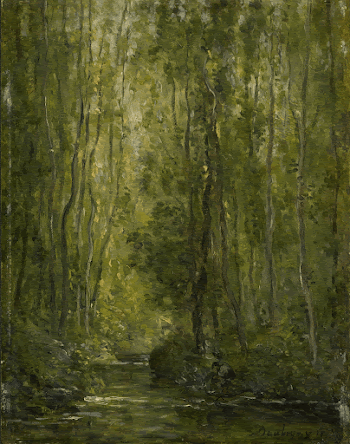 Woodland Scene (ca. 1873) painting | Free Photo - rawpixel