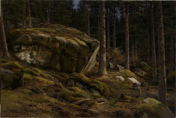 Woods landscape, 1860 - 1900, | Free Photo - rawpixel