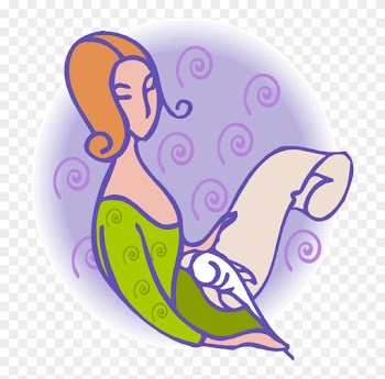 Word Addict - Novelist Clip Art