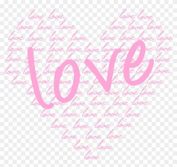 Word Art, Wallpaper Backgrounds, Hearts, Background - Clip Art