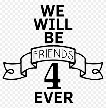 Word Art World - Friends Forever Word Art