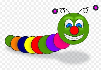 Word Border - Worm Clip Art