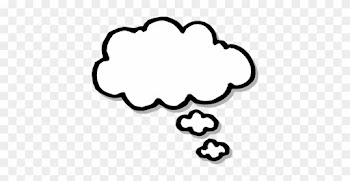 Word Bubble Printable Thought Bubbles Clipart Image - Do Do You Love Me?