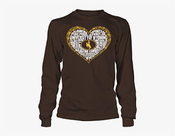 Word Cloud Lace Heart Wyoming Cowboys Shirt - Lsu Shirts - 600x600 ...