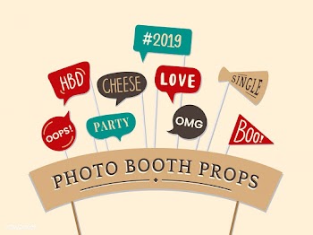 Word expressions set for party photo booth pr.. | Free stock vector - 537547