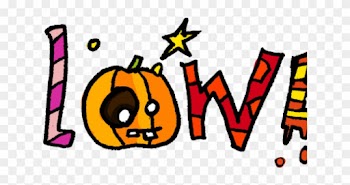 Word Halloween Cliparts - Clip Art