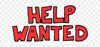 Word Help Wanted Clipart - Need Help