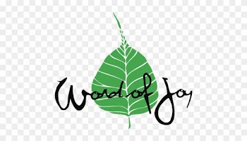 Word Of Joy Logo - Daun Bodhi Vector