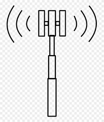 Word War Vi Tesla Tower Clipart, Vector Clip Art Online, - Cell Phone Tower Clipart