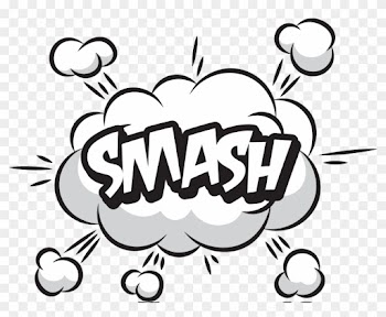 Words Clipart Black And White - Superhero Words Clipart Black And White
