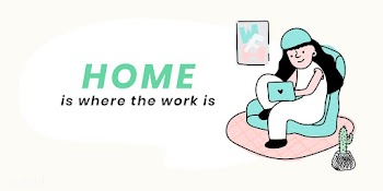 Work from home coronavirus pandemic vector  | Free  vector - 2302982