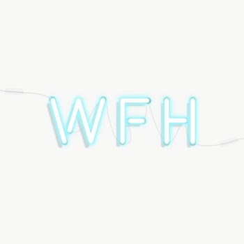 Work from home during coronavirus outbreak neon sign transparent png | Free  transparent png - 2305126