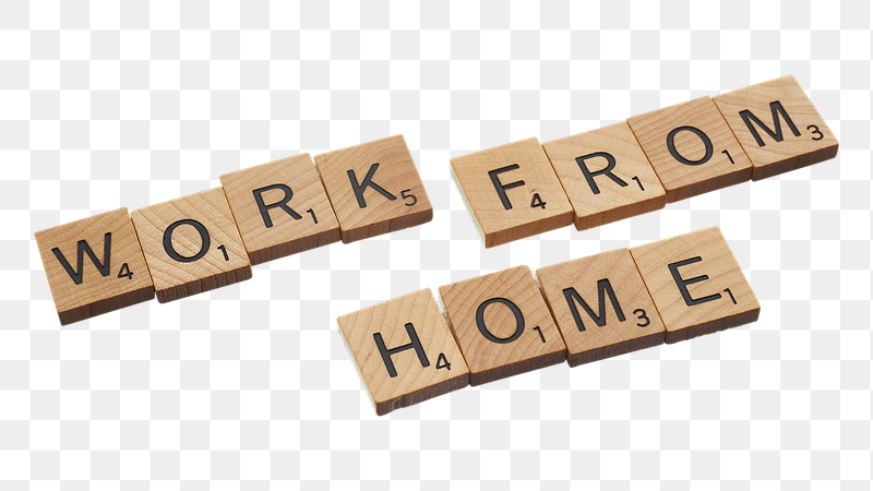Work from home png sticker, | Free PNG - rawpixel